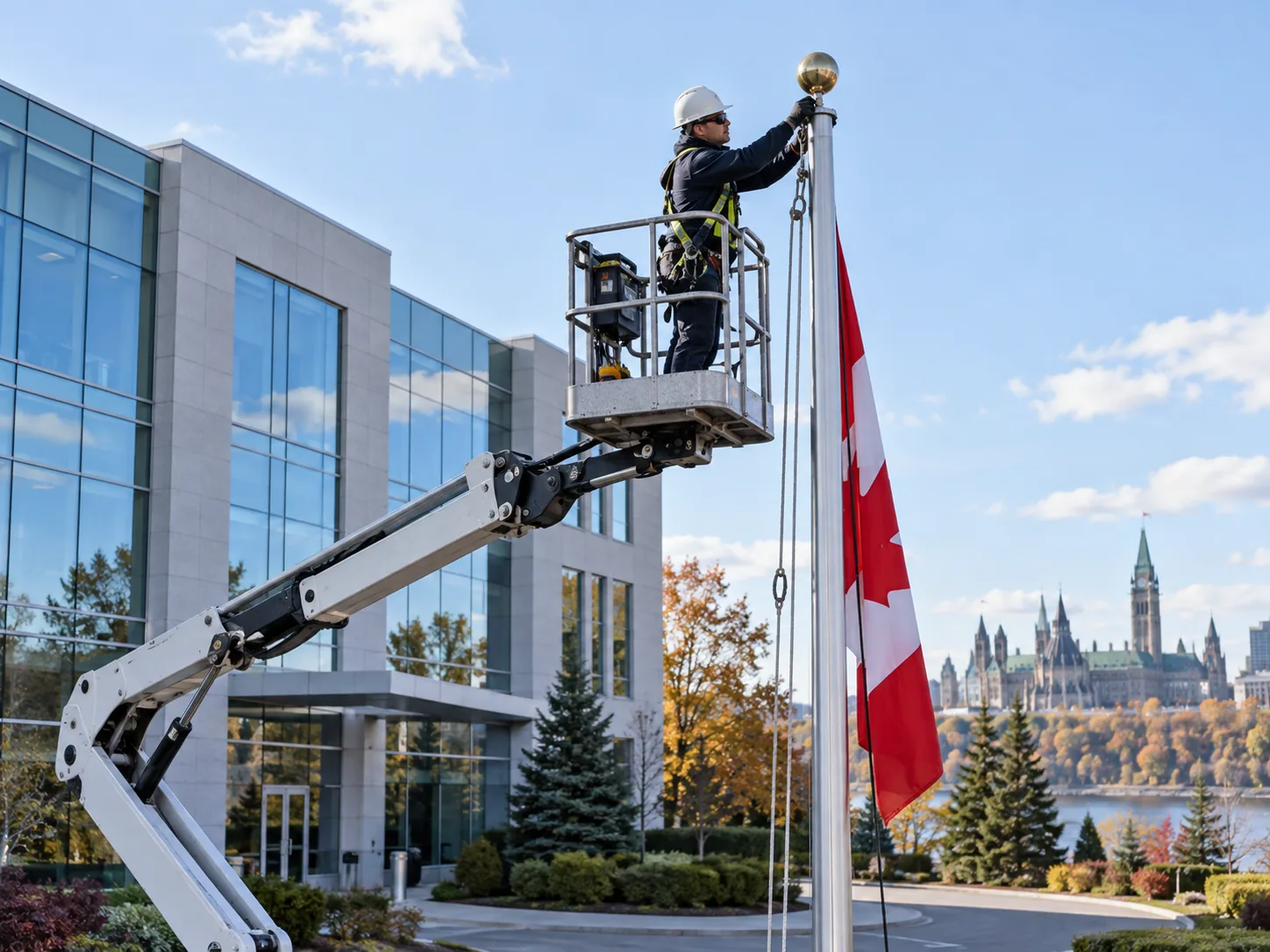 Flagpole Service & Repair in Ottawa