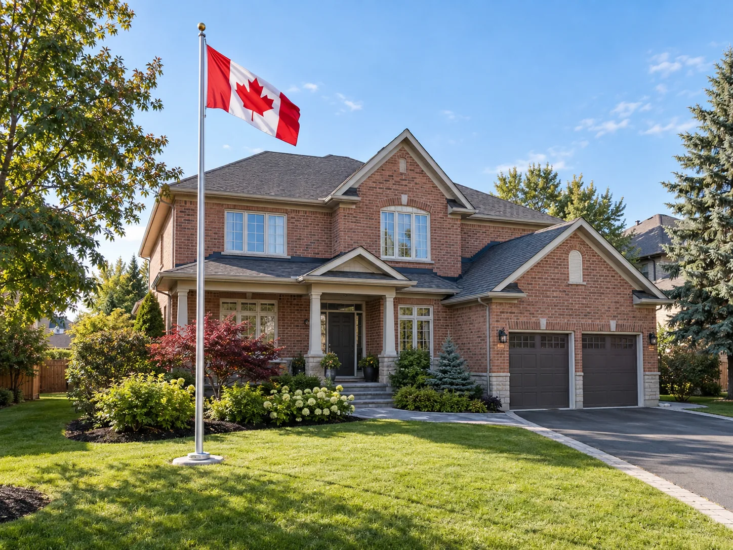 Residential Flagpole Installation in Ottawa